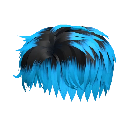 Cool Boy black and blue Hair season 23