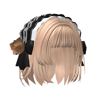 🍀Gothic Headband Hair (Blonde)