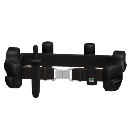 Military Army Utility Tool Belt Brown