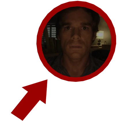 Dexter Morgan Red Circle 2