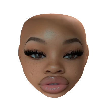[TS] Jasmine baddie makeup mesh head
