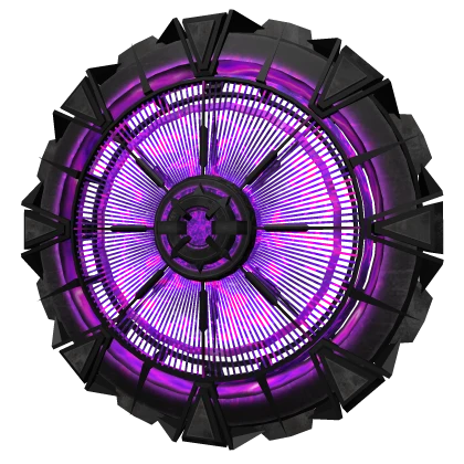 Cyber Mech Back Ring (Purple)