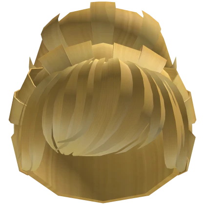 Tinker Bell's Blonde Fairy Bun with Side Bang ✨