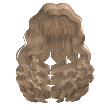 Blonde Curly Hair of the Queen Mother