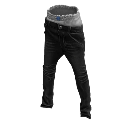 ardor* skinny boxer jeans (black)
