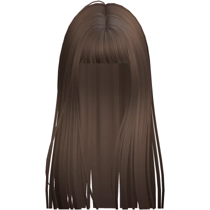 Straight Long Goth Emo Hair in Light Brown