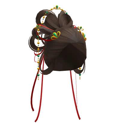 Traditional Empress Hair in Brown