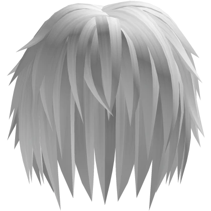 White Scene Emo Hair