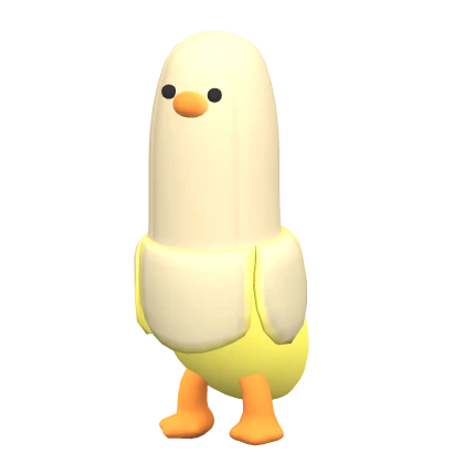 🍌 Glowing Banana Duck Pal 🦆