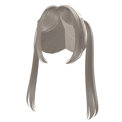 Yumi Anime Girl Side Swept Pigtails Blonde