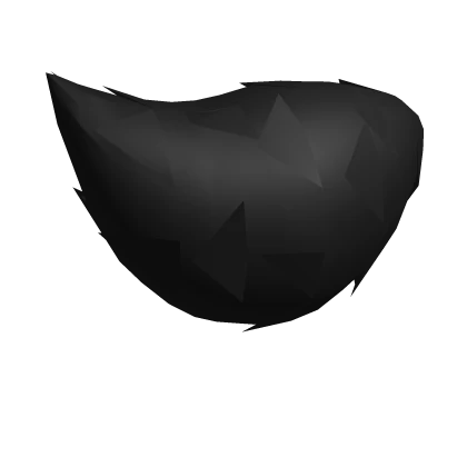 Black Shiny Bunny Tail