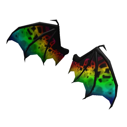 Hopeless Rainbow Waist Wings