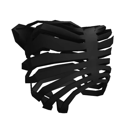 Dark Skeleton Ribcage Classic