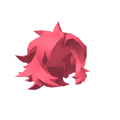 Pink Blocky Short Hair