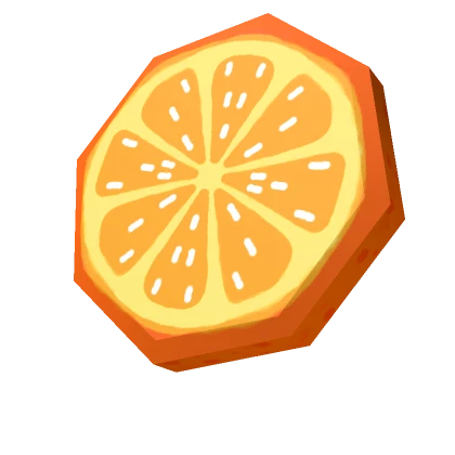 Citrus Orange Slice Snack