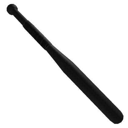 Black Baseball Bat