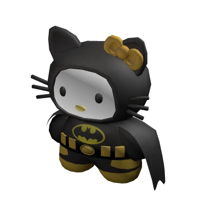 Batman Kitty Plushie Holdable