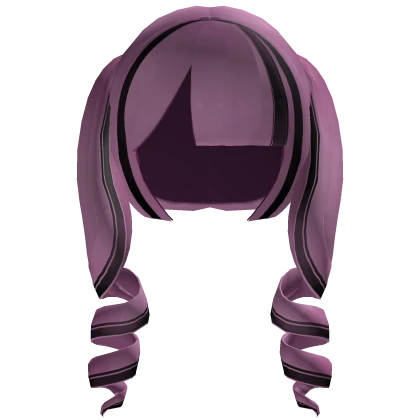 Pink Jirai kei pigtails cutecore for low face 