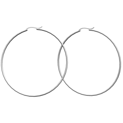 Silver Earring Hoops