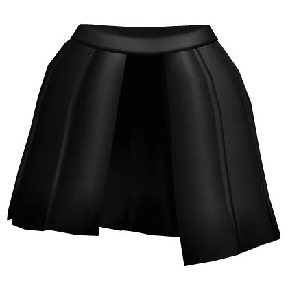 [Blush Fashion] Black Long Skirt