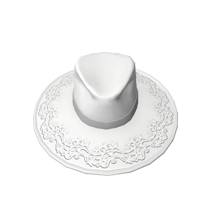 Autumn Wide Brim (White)