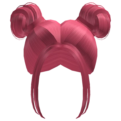 Valley Girl Buns in Hot Pink