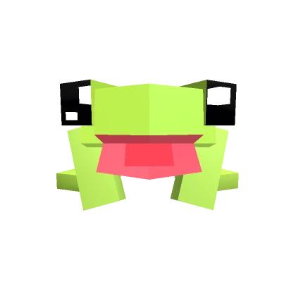 Retro Froggy Pet (Head)