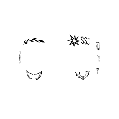 Duki Tattoo Angel And Demon V.2 [1vS]