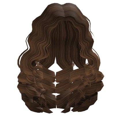 Brown Curly Hair of the Queen Mother