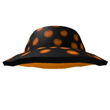 Pumpkin Pattern Trendy Hat