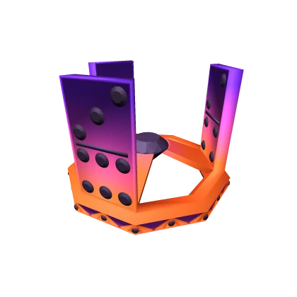 Spooky Domino Crown of the Illuminati