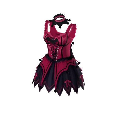Halloween Barbie pink skirt