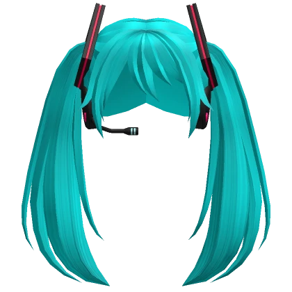 Hatsune Miku Hair Headphones 2 (3.0)