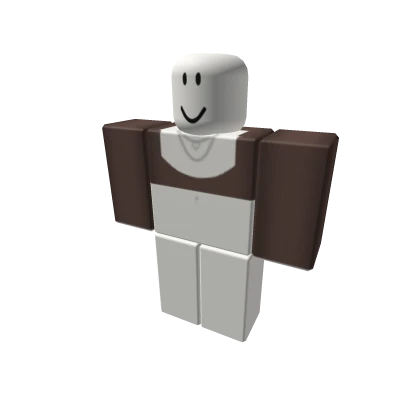 simple brown long sleeved