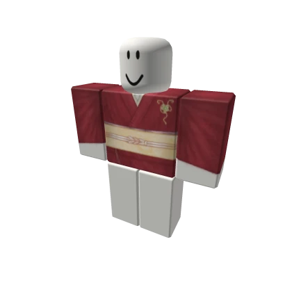 Elegant Red Hikizuri kimono [T]