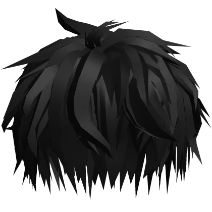 Spiky Anime Boys Emo Hair (Black)v6