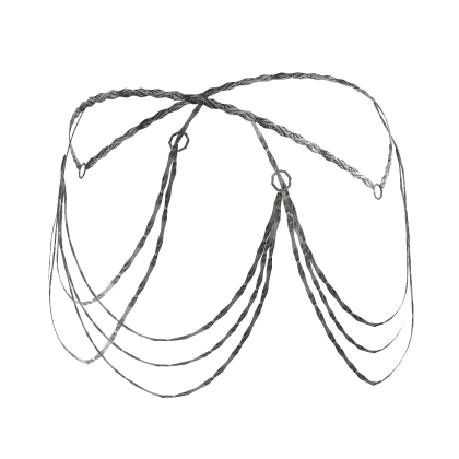 Sterling Gaian Silver Face Chains