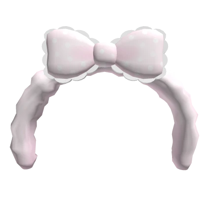 cute kawaii baby pink lace bow headband