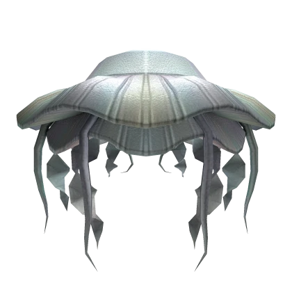 White Pearl Jellyfish Hat