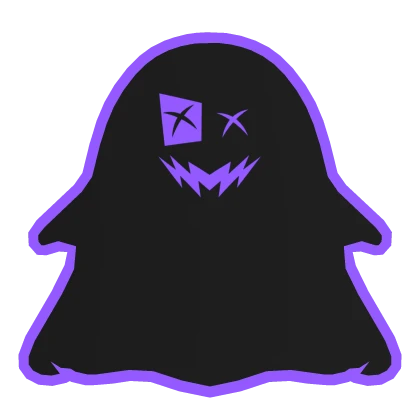 Halloween Cute Anime Ghost Pet (Black Purple) [R]