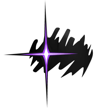 Animated Purple Devil Eye Glare Single Right Glow