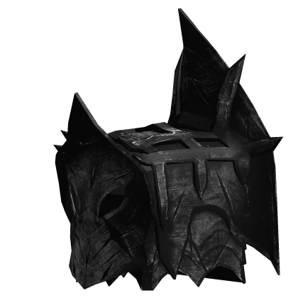 Right Black Dark Demon Pauldron