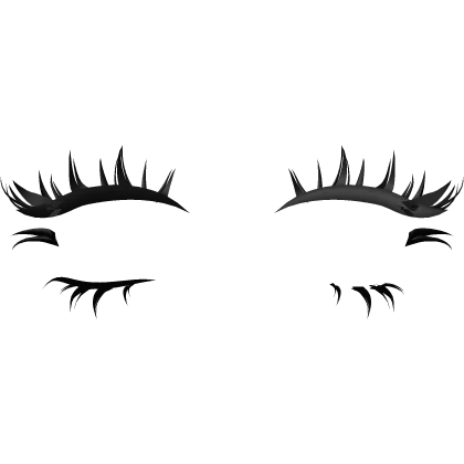 big emo anime lashes