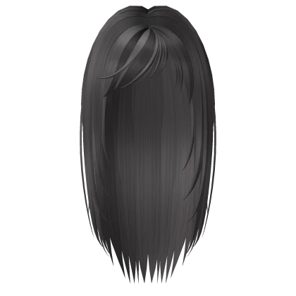 Long Shoujo Horror Protagonist Side Hair (Silver)