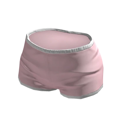 Athletic Shorts Pink Mini Dolphin Sweat Gym Y2K