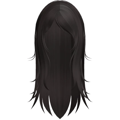 gothic layered wispy wolf cut hair brown