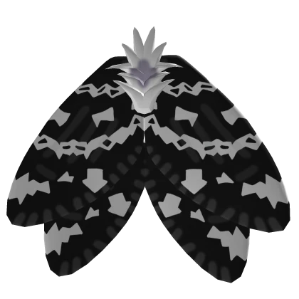 Spear Marked Black Moth Wings