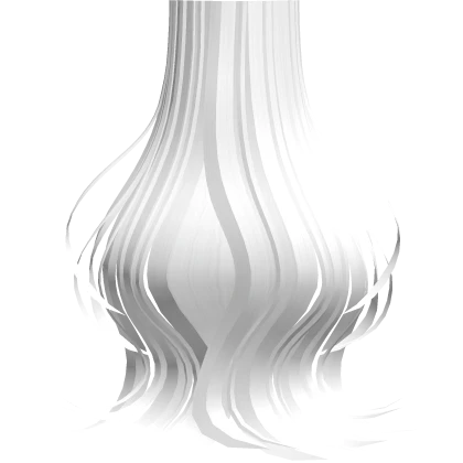 ♡ White Long Fluffy Anime Hair Extensions