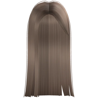 Long Milktea Straight Trendy Girl Hime Hair