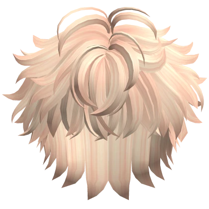 Anime Boy Wolfcut Hair - Blonde